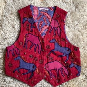 Vintage Cowgirl Vest